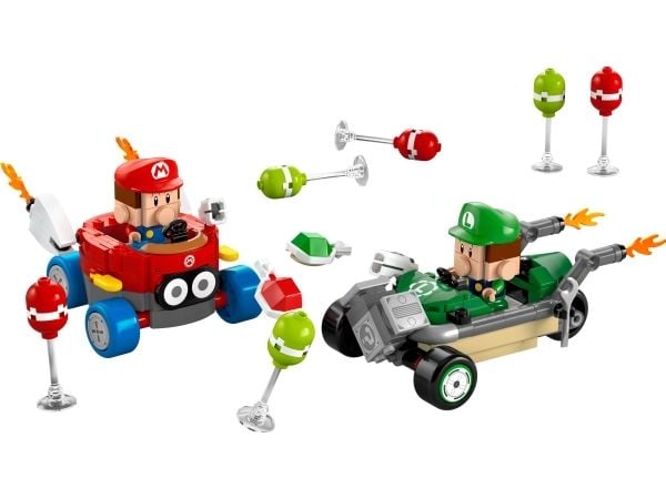 LEGO Super Mario 72034 Mario Kart™ – Baby Mario mot Baby Luigi