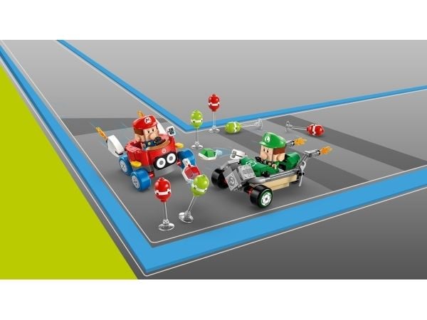 LEGO Super Mario 72034 Mario Kart™ – Baby Mario mot Baby Luigi