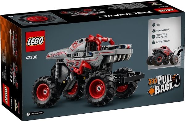 LEGO Technic 42200 Monster Jam™ ThunderROARus™ med pull-back