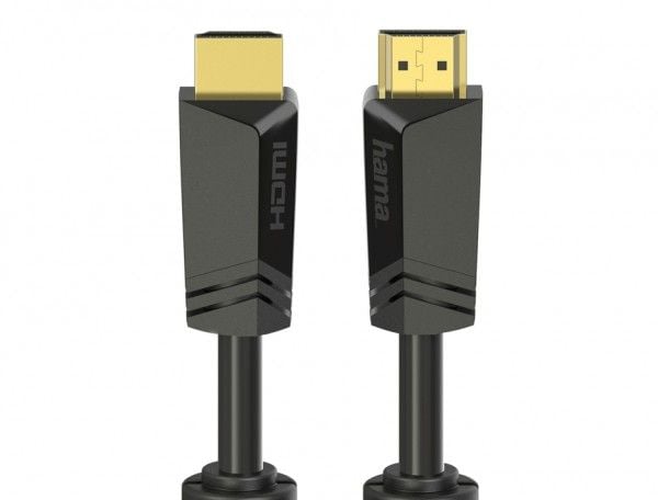 Hama - High Speed - HDMI-kabel med Ethernet - HDMI hann til HDMI hann - 10 m - skjermet - svart - 4K-støtte
