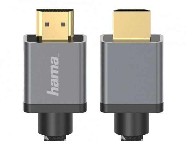 Hama 00205240 HDMI-kaapeli 3 m HDMI Typ A (Standard) Schwarz - Grau (00205240)