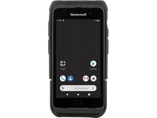 Mobilis PROTECH - Baksidedeksel for håndholdt - robust - svart - for Honeywell CT45, CT45 XP