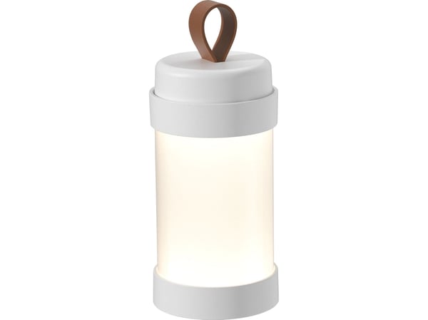 Sompex ALVA, Bordlys, Hvit, Aluminium, Polykarbonat (PC), IP65, Hage, Terrasse, III