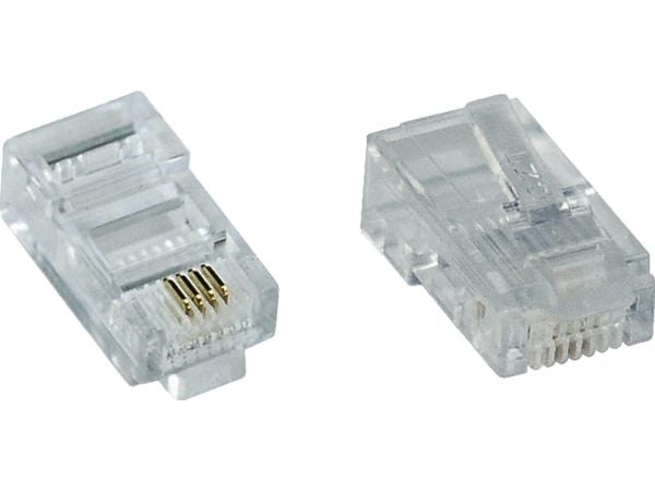 InLine 73098L, RJ45, Läpinäkyvä, 1 x 2 x 1 mm, 2 g, 1 mm, 2 mm