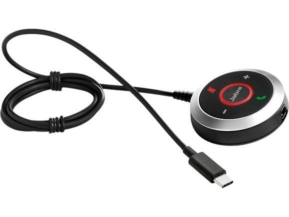 JABRA EVOLVE Link MS - Remote Control - Wired with USB-C - for Evolve 40 MS mono, 40 MS stereo