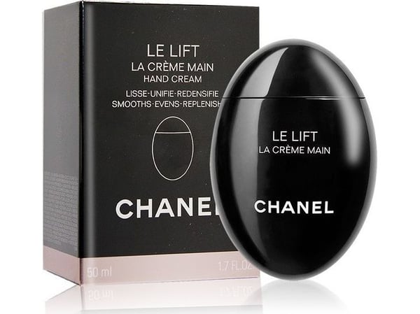 CHANEL Le Lift Hand Cream, Kremhvit, Kvinner, Alle hudtyper, Utjevning, 50 ml, Rør