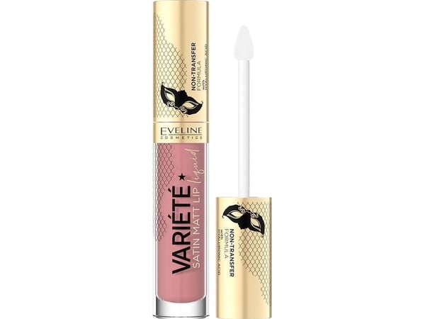 Eveline EVELINE Variete Satin Matt Lip POMADKA W PŁYNIE 02 Eveline EVELINE Variete Satin Matt Lip POMADKA W PŁYNIE 02
