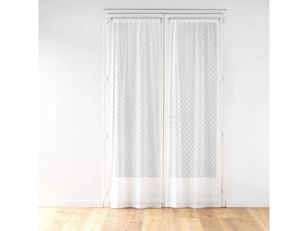 Douceur d`Interieur komplett med to gardiner med mønster ODILA, 70 x 240 cm