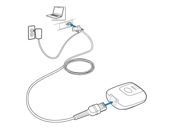 Zebra - Seriell kabel - RS-232 till RJ-50 - 2.13 m