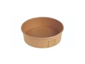 Salaattikulho Naturesse 690ml Ø150x60mm Pap/PLA Ruskea FSC, 6 pk x 50 kpl/krt