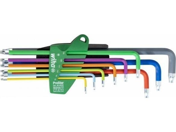 Wiha Torx-nøkkelsett i Prostar holder Torx 9 - 1 sett