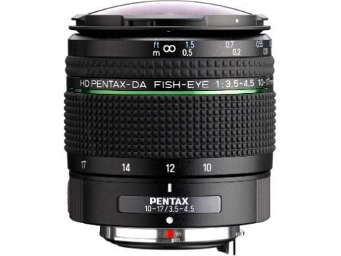 Pentax 23130, Bredt fiskeøye, 10/8, 10 - 17 mm, Auto-fokus