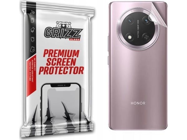 GrizzGlass satin skjermbeskyttelsesfilm til Honor X9c (bakside)