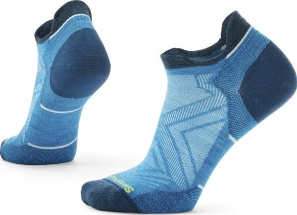 Smartwool W'S Run Zero Cushion Low Ankle Socks, E21 | ocean abyss, S
