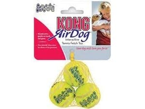 Kong Airdog squeaker tennisball 6 cm.