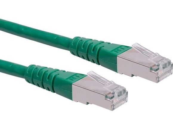 Rotronic Cat6, 1,5m, 1,5m, Cat6, S/FTP (S-STP), RJ-45, RJ-45, Grønn