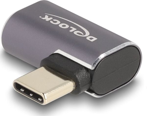 DeLOCK 60047, USB-C, USB-C, Antrasiitti