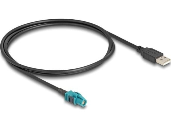 Delock kaapeli HSD Z naaras - USB 2.0 Type-A uros 1 m