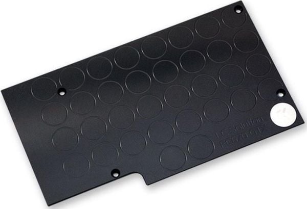 EK Water Blocks EK-FC670 GTX Backplate - Black, Sort