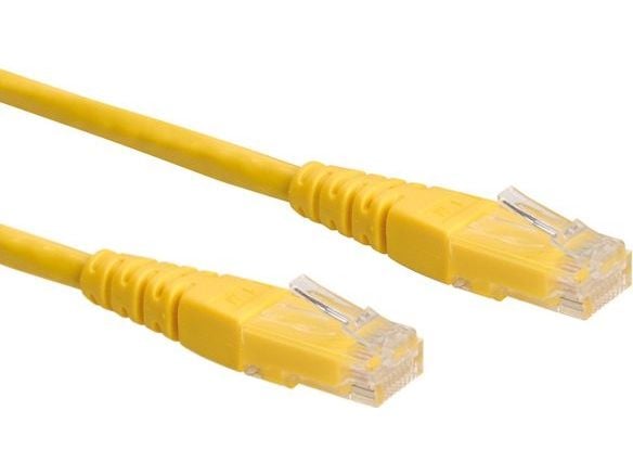 ROLINE UTP Cat.6 1.5m, 1,5 m, Cat6, U/UTP (UTP), RJ-45, RJ-45, Gult
