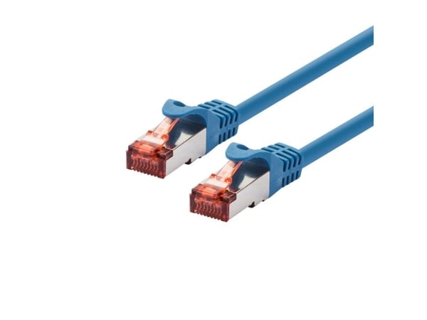 LOGON TCF66F200B, 20 m, Cat6a, F/UTP (FTP), RJ-45, RJ-45, Blå