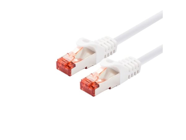 LOGON TCF66F050W, 5 m, Cat6a, F/UTP (FTP), RJ-45, RJ-45, Hvit