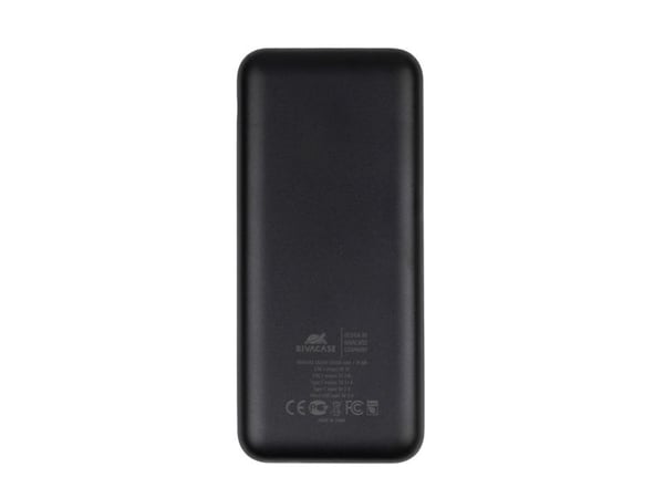 Rivacase VA2081, 20000 mAh, Lithium Polymer (LiPo), 3,7 V, 10 W, Hvit