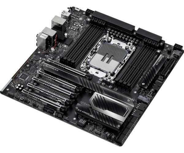 ASRock W790 WS R2.0 - Hovedkort - utvidet ATX (E-ATX) - LGA4677 Socket-E - W790 Chipset - USB-C 3.2 Gen 2x2, USB 3.2 Gen 1, USB 3.2 Gen 2 - 10 Giga...