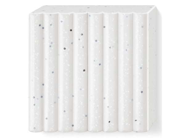 Staedtler FIMO 8010-003, Modelleringsleire for barn, Leire, Granitt, Hvit