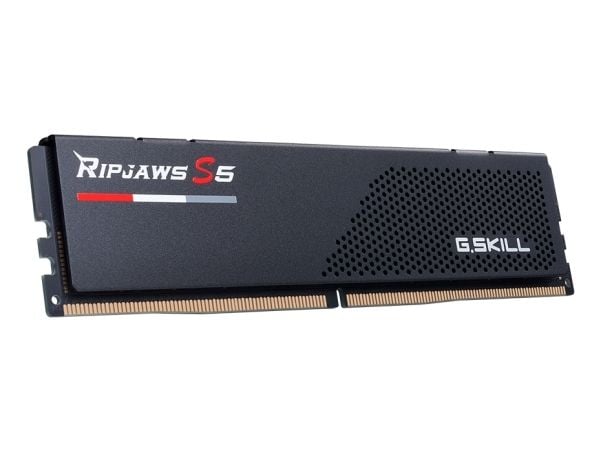 G.Skill Ripjaws S5 - DDR5 - sett - 32 GB: 2 x 16 GB - DIMM 288-pin lav profil - 6000 MT/s / PC5-48000 - CL30 - 1.35 V - ikke-bufret - ikke-ECC - ma...
