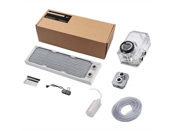 Phanteks Glacier EZ-Fit 360 SOFT-KIT - Sett for væskekjølesystem - hvit