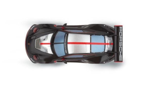 Carrera Porsche 911 GT3 R "Black Devil", Sportsbil modell, Porsche 911 GT3 R, 8 År, Sort