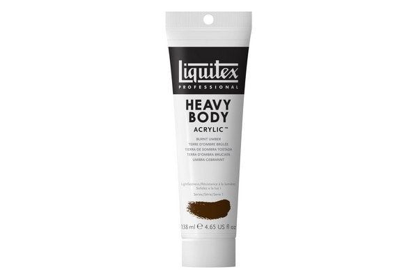Heavy Body 138 ml brent umbra-farge