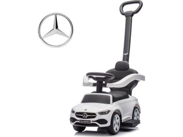 Milly Mally kjøretøy med håndtak MERCEDES C-Class White