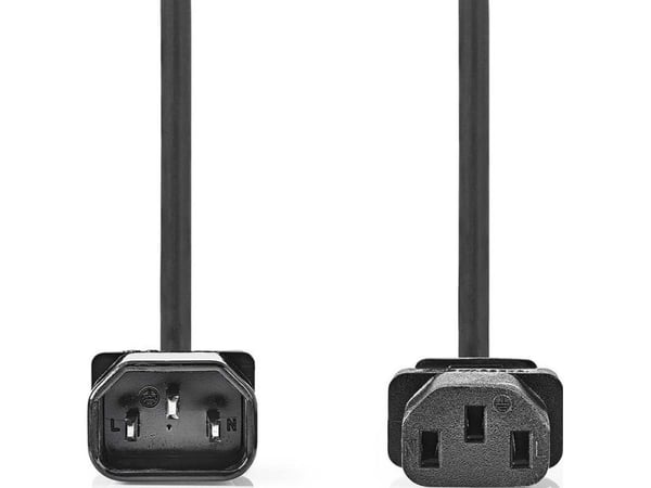 Nedis CEGL10500BK50, 5 m, IEC C14, IEC 320