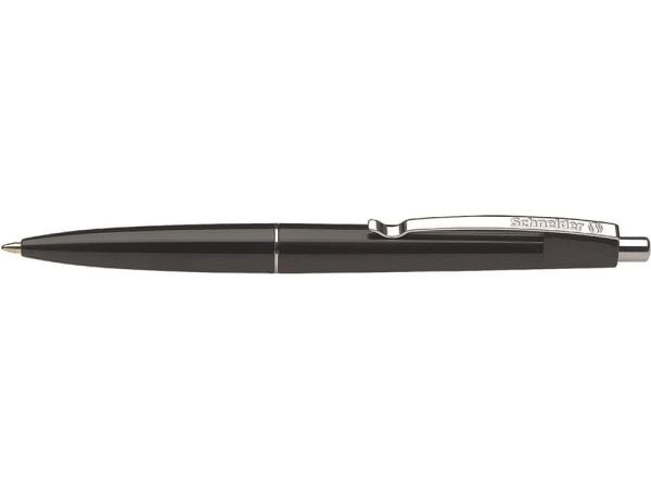 Schneider Schreibgeräte Office, Clips, Clip-on uttrekkbar penn, Gjenfyllbar, Svart, Medium