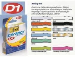 DYMO D1 - Selv-adhesiv - sort på grønt - Rull (2,4 cm x 7 m) 1 kassett(er) merketape - for LabelMANAGER 500TS, PnP