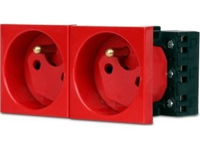 Javel Hikvision DATA DOUBLE BOX LIEUTENANT ACCESS ELEMENT GN-DATA-2P/LS -järjestelmällä 45