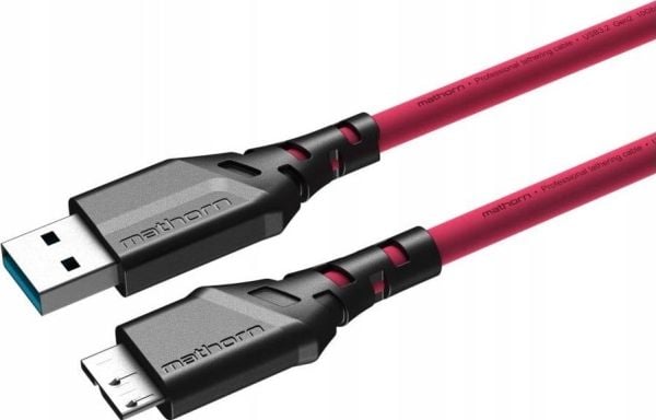 Ednet USB-A til microUSB-kabel 5 m Rosa (MTC-520M)