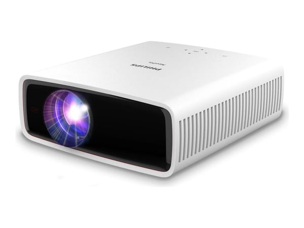 Philips NeoPix NPX550 - LCD-projektor - 500 lumen - Full HD (1920 x 1080) - 16:9 - 1080p - 802.11a/b/g/n/ac wireless / Bluetooth 4.2 - hvit