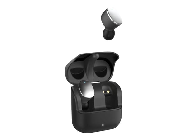 Hama "Spirit Pure" - True wireless-hodetelefoner med mikrofon - i øret - Bluetooth - svart
