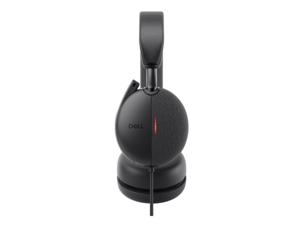 Dell Pro Wired ANC Headset WH5024 - Hodesett - on-ear - kablet - aktiv støydemping - USB-C - Certified for Microsoft Teams, Zoom Certified