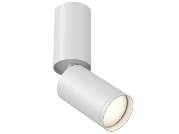 Maytoni taklampe LED Klar takspot hvit Maytoni FOCUS S C051CL-01W