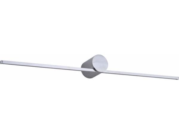 Vegglampe Light Prestige til speil Modern Slim krom lang smal