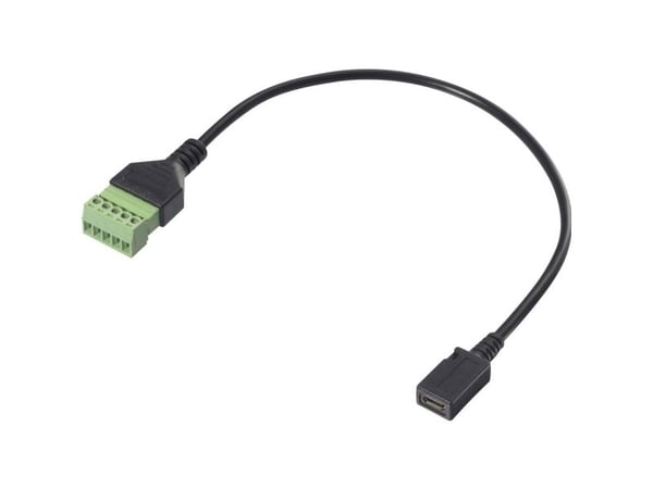 Renkforce RF-6443958, 0,3 m, IDC (5 pin), Micro-USB B, 26/20, Hunkjønn, Hunkjønn