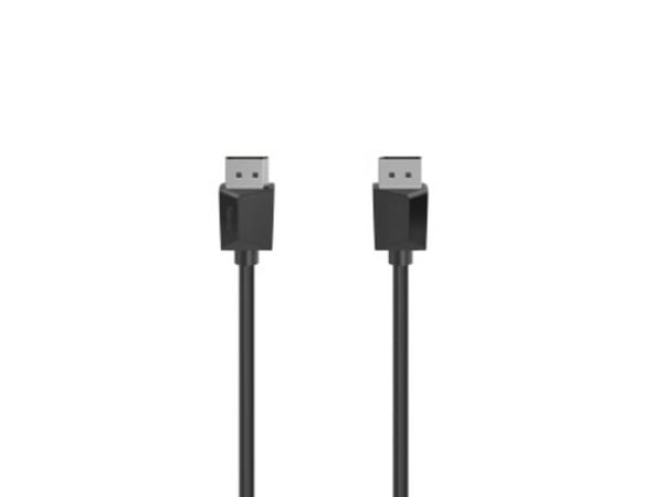 Hama Essential Line - DisplayPort-kabel - DisplayPort (hann) til DisplayPort (hann) - DisplayPort 1.2 - 3 m - 4K(4096 x 2160) støtte - svart