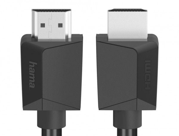 Hama - High Speed - HDMI-kabel med Ethernet - HDMI hann til HDMI hann - 1.5 m - skjermet - 4K-støtte