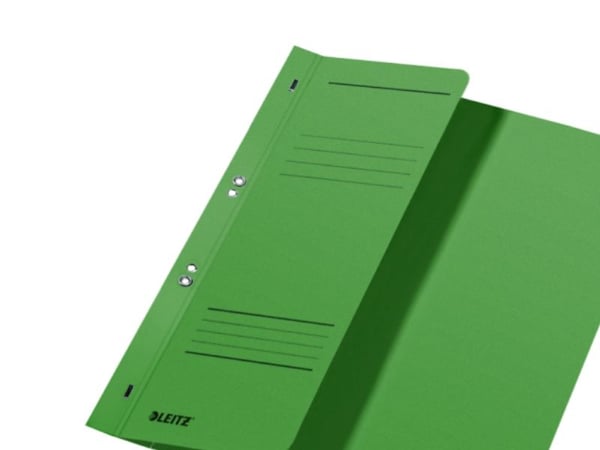 Leitz - Flat stangfil - for A4 (210 x 297 mm) - kapasitet: 170 ark - grønn
