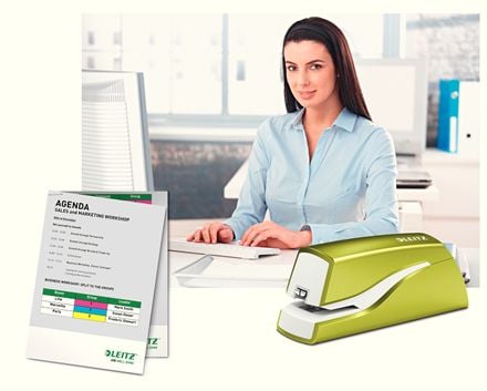 Leitz ELECTRIC STAPLER WOW 10K, VIHREÄ 55537313
