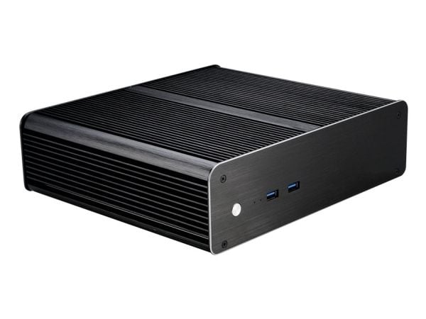 Akasa Euler T Plus tunt Mini-ITX-chassi - svart (A-ITX57-M1B)